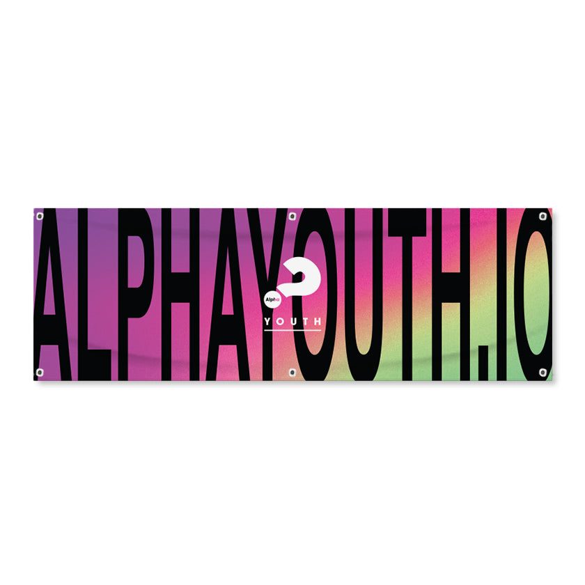 Alpha Youth Generic Vinyl Banner