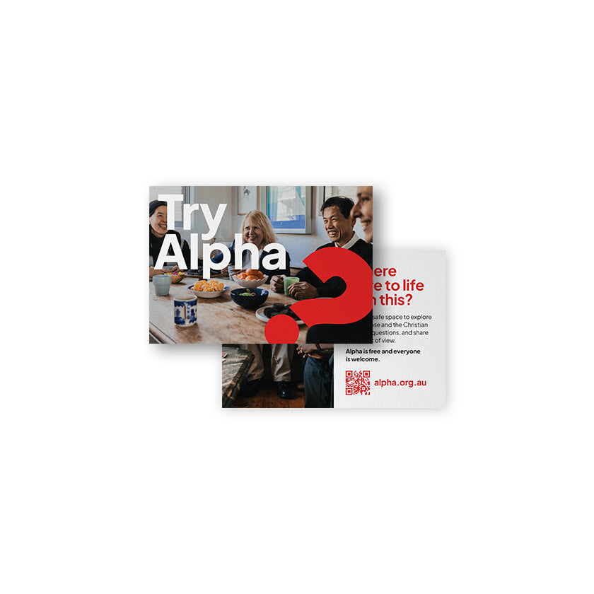 Alpha Australia Generic Invite Cards – Alpha Store