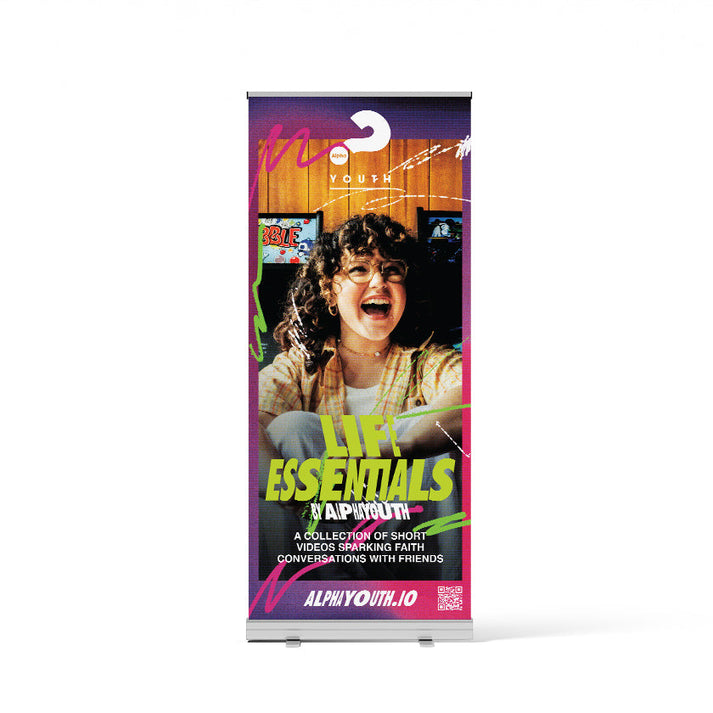 Life Essentials Pull Up Banners – Alpha Store