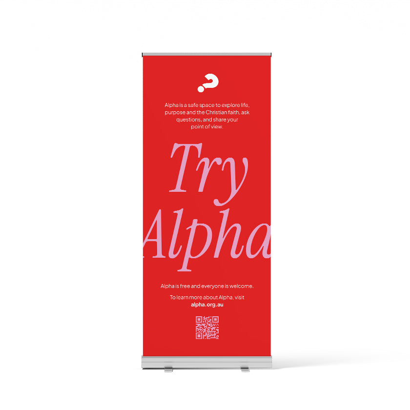 Try Alpha - Pull Up Banner