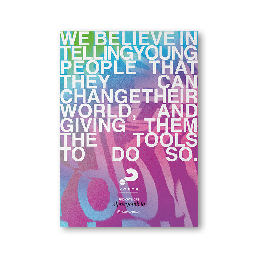 Alpha Youth Generic A2 Poster