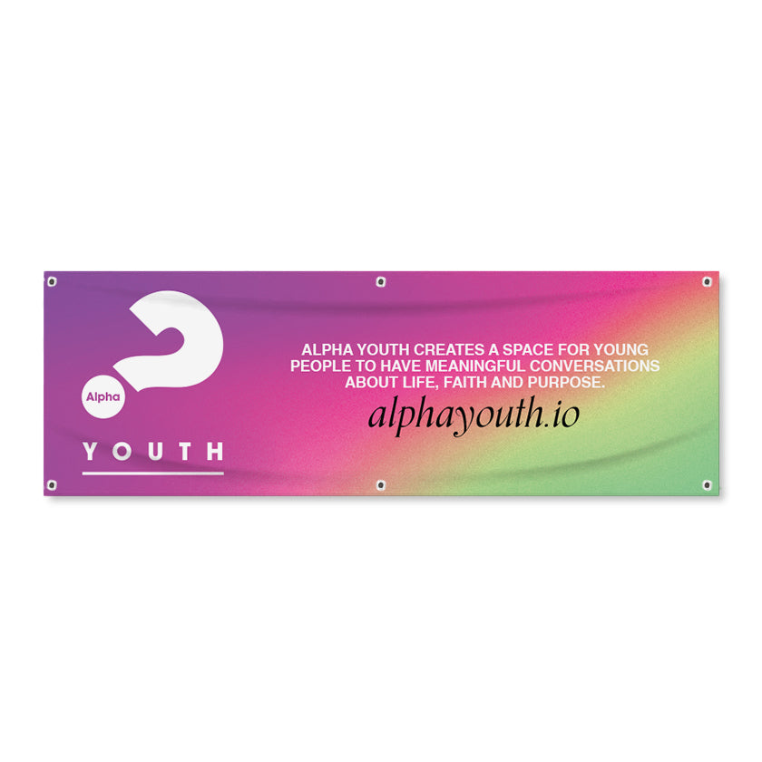 Alpha Youth Generic Vinyl Banner – Alpha Store