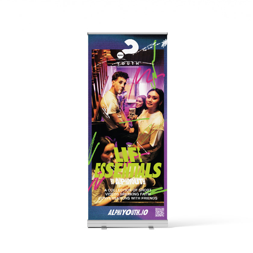 Life Essentials Pull Up Banners