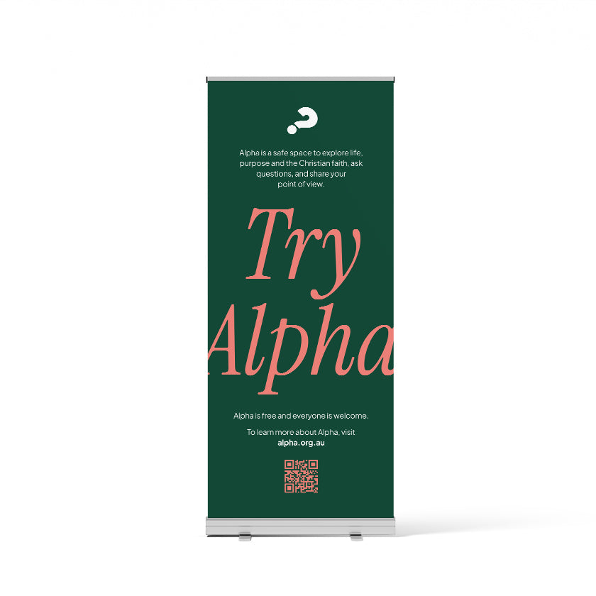 Try Alpha - Pull Up Banner
