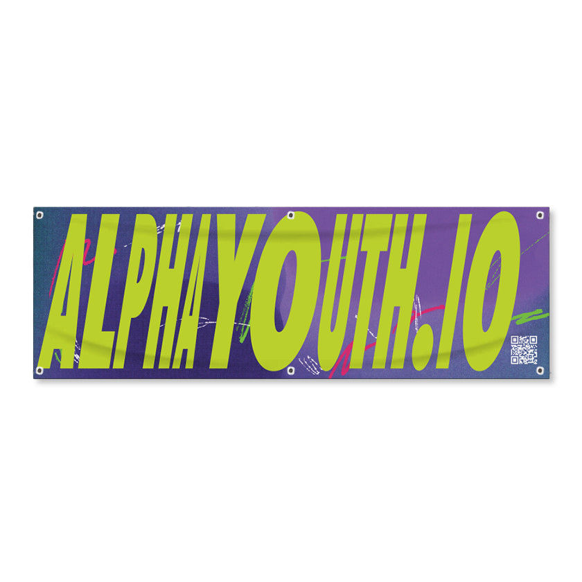 Life Essential Alpha Life Essentials Vinyl Banner – Alpha Store