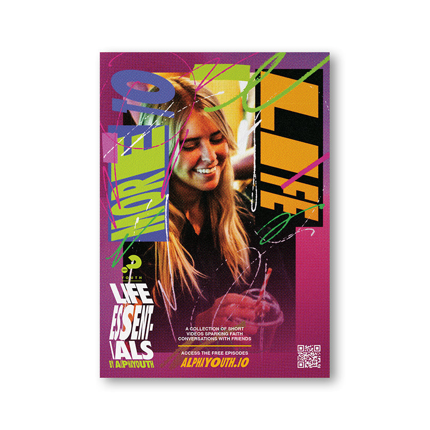 Life Essential Alpha Life Essentials A2 Poster – Alpha Store